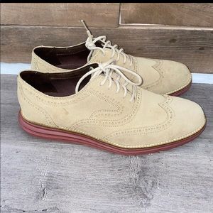 Cole Haan zerogrand brown suede